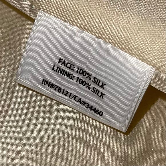 Eileen Fisher Blazer Silk Jacket Minimalist - Picture 9 of 9